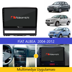 Fiat Albea (2004-2012) Uyumlu Android Multimedya Navigasyon Sistemi