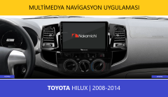 Toyota Hilux | 2008-2014 | Uyumlu Android Multimedya Navigasyon Sistemi