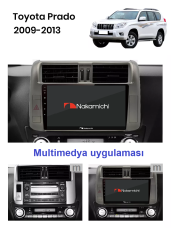 Toyota Prado (2009-2013) uyumlu Android Multimedya Navigasyon Sistemi