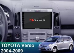Toyota verso (2004-2009) uyumlu Android Multimedya Navigasyon Sistemi