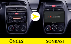 FIAT LiNEA 2007-2014 UYUMLU ANDROID NAVİGASYON MULTİMEDYA