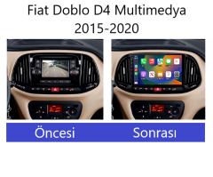 Fiat Doblo D4 2015-2020 Uyumlu Android Multimedya