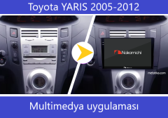 Toyota YARIS | 2005-2012 | Uyumlu Multimedya Navigasyon Sistemi