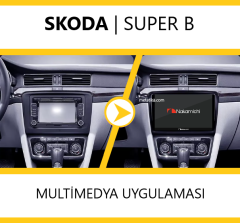 SKODA SUPER B | 2008-2015 | 9 INCH | UYUMLU MULTİMEDYA NAVİGASYON SİSTEMİ