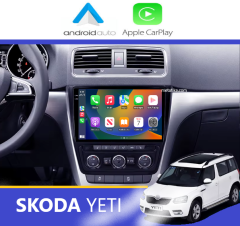SKODA YETI | 2009-2014 | 10,1 INCH | UYUMLU MULTİMEDYA NAVİGASYON SİSTEMİ
