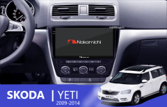 SKODA YETI | 2009-2014 | 10,1 INCH | UYUMLU MULTİMEDYA NAVİGASYON SİSTEMİ