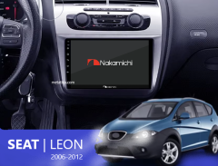 SEAT LEON | 2006-2012 | 9 INCH | UYUMLU MULTİMEDYA NAVİGASYON SİSTEMİ