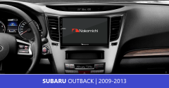 SUBARU OUTBACK | 2009-2014 | 9 INCH | UYUMLU ANDROİD MULTİMEDYA NAVİGASYON SİSTEMİ
