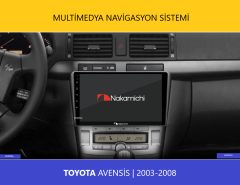 Toyota AVENSIS | 2003-2008 | Uyumlu Android Multimedya Navigasyon Sistemi