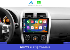 Toyota AURIS | 2006-2012 | Uyumlu Anroid Multimedya Navigasyon Sistemi