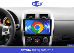 Toyota AURIS | 2006-2012 | Uyumlu Anroid Multimedya Navigasyon Sistemi