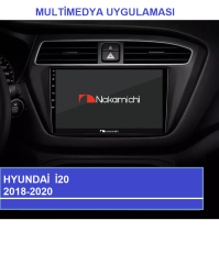 Hyundai İ20 (2018-2020) Uyumlu Android Multimedya Navigasyon Sistemi