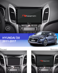 Hyundai İ30 (2011-2017) Uyumlu Android Multimedya Navigasyon Sistemi