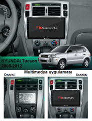 Hyundai Tucson (2005-2012) Uyumlu Android Multimedya Navigasyon Sistem