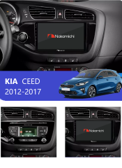 Kia Ceed 2012-2017 uyumlu Android Multimedya Navigasyon Sistemi
