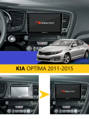 Kia Optima 2011-2015 uyumlu Android Multimedya Navigasyon Sistemi