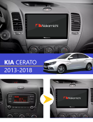 Kia Cerato 2013-2018 uyumlu Android Multimedya Navigasyon Sistemi