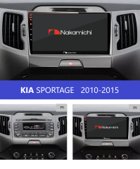Kia Sportage 2010-2015 uyumlu Android Multimedya Navigasyon Sistemi