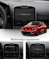 Renault Clio 4 (2012-2016) Uyumlu Android Multimedya Navigasyon Sistemi