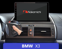 BMW X3 2004-2009 uyumlu Android Multimedya Navigasyon Sistemi