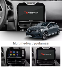 Renault Clio 4 (2016-2019) Uyumlu Android Multimedya Navigasyon Sistemi