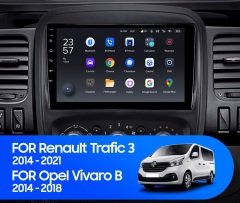 OPEL VİVARO | 2014-2018 | 2+32GB | UYUMLU ANDROID MULTİMEDYA VE NAVİGASYON