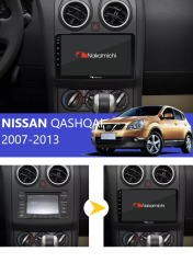 Nissan Qashqai 2011-2013 Uyumlu Android Multimedya Navigasyon sistemi