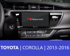 TOYOTA COROLLA | 2013-2016 | 10.1 INCH | UYUMLU ANDROİD MULTİMEDYA NAVİGASYON SİSTEMİ