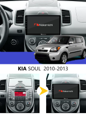 Kia Soul 2010-2013 uyumlu Android Multimedya Navigasyon Sistemi