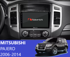Mitsubishi Pajero 2006-2014 Uyumlu  Android Multimedya  Navigasyon Sistemi