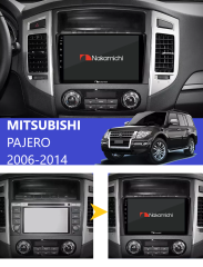 Mitsubishi Pajero 2006-2014 Uyumlu  Android Multimedya  Navigasyon Sistemi