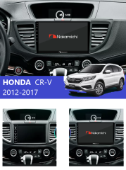 Honda CR-V 2012-2017 Uyumlu Android Multimedya Navigasyon Sistemi