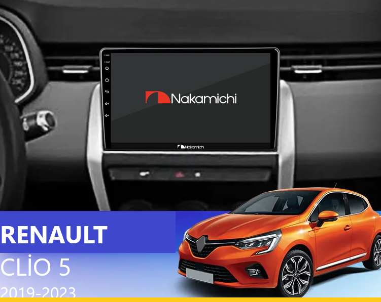 Renault Clio 5 Uyumlu Android Multimedya Navigasyon Sistemi