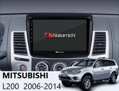 Mitsubishi L200 2006-2014 Uyumlu  Android Multimedya  Navigasyon Sistemi