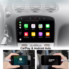 Peugeot 308 (2007-2013) Uyumlu  Android Multimedya  Navigasyon Sistemi