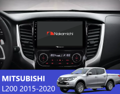 Mitsubishi L200 2015-2020 Uyumlu  Android Multimedya  Navigasyon Sistemi