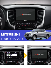 Mitsubishi L200 2015-2020 Uyumlu  Android Multimedya  Navigasyon Sistemi