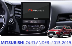 Mitsubishi Outlander 2013-2019 Uyumlu  Android Multimedya  Navigasyon Sistemi